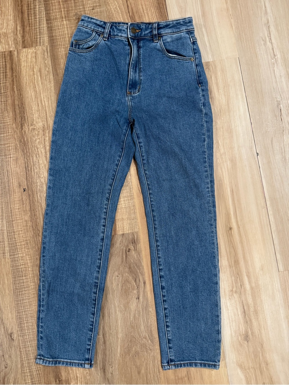 ROLLA'S Slim Straight Blue Denim Jeans